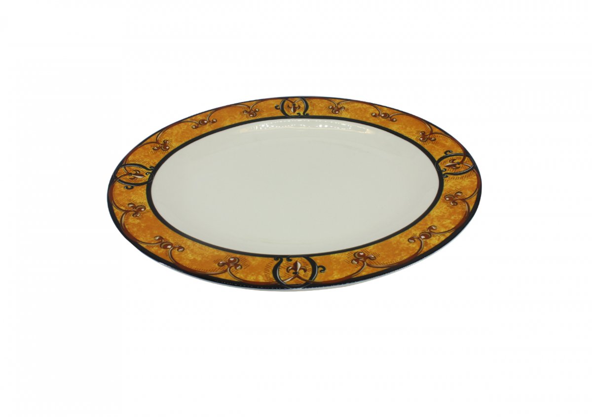 Villa D Fortuna Oval Plate