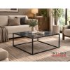 Meja Tamu Coffee Table Large Black Marble  7564