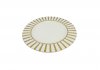 Stripe Gold Plate